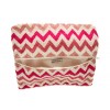 Multi Pink and White Chevron 